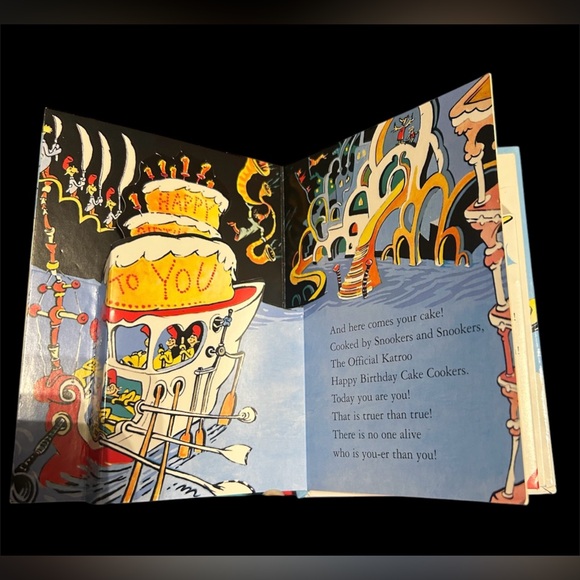 Dr. Seuss Happy Birthday to You! Small pop up board book. Previously loved. - Picture 11 of 12